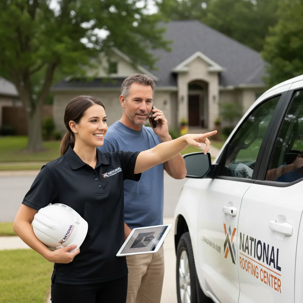 National Roofing Center customer support in Burleson